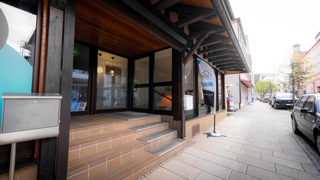 Immobilienmakler Gaildorf Büro von der Straße Immobilienmakler Gaildorf Büro von der Straße