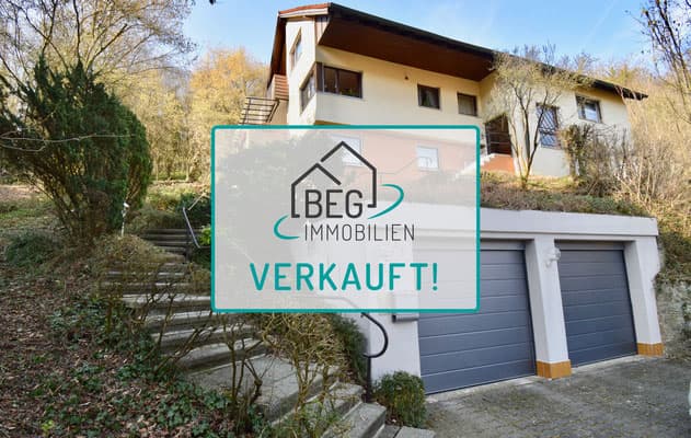 Verkauft: Toplage von Schwäbisch Hall: Gepflegtes, großzügiges Einfamilienhaus mit ELW und 2 Garagen auf großem Grundstück